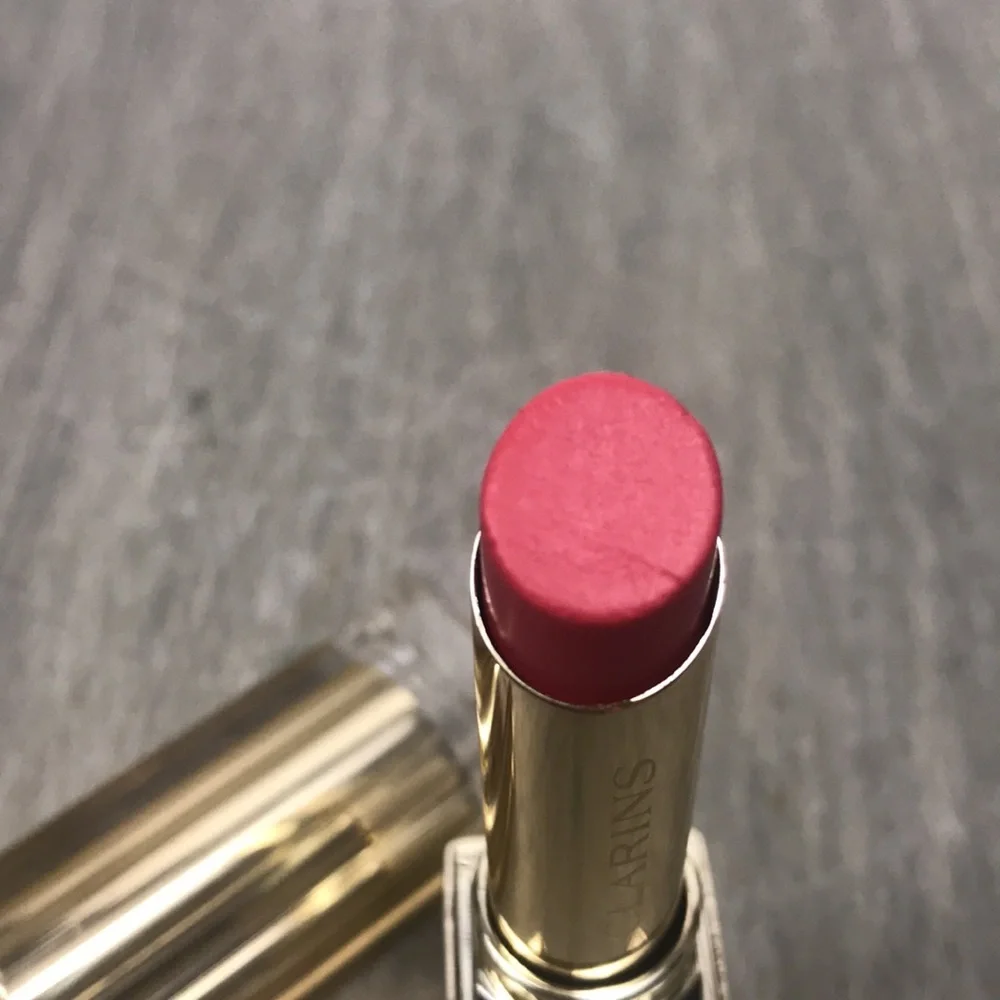 Clarins Lipstick #04, Tropical Pink, Full size